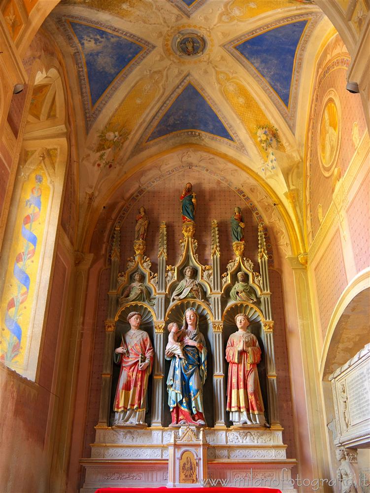 Castiglione Olona (Varese) - Abside sinistro della Chiesa della Chiesa Collegiata dei Santi Stefano e Lorenzo